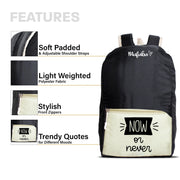 Nano Backpack 15 Ltr Now Or Never Black + Pistachio